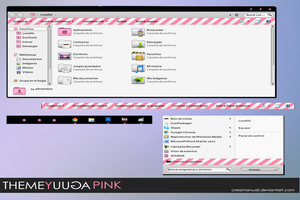 Yuuga Pink Visual Style For Windows Seven